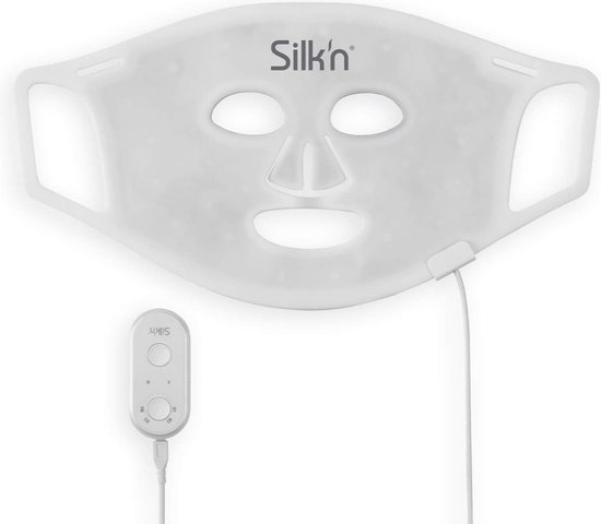 Silk'n Skincare LED Gezichtsmasker - LED Face Mask - Beauty masker met lichttherapie - Wit