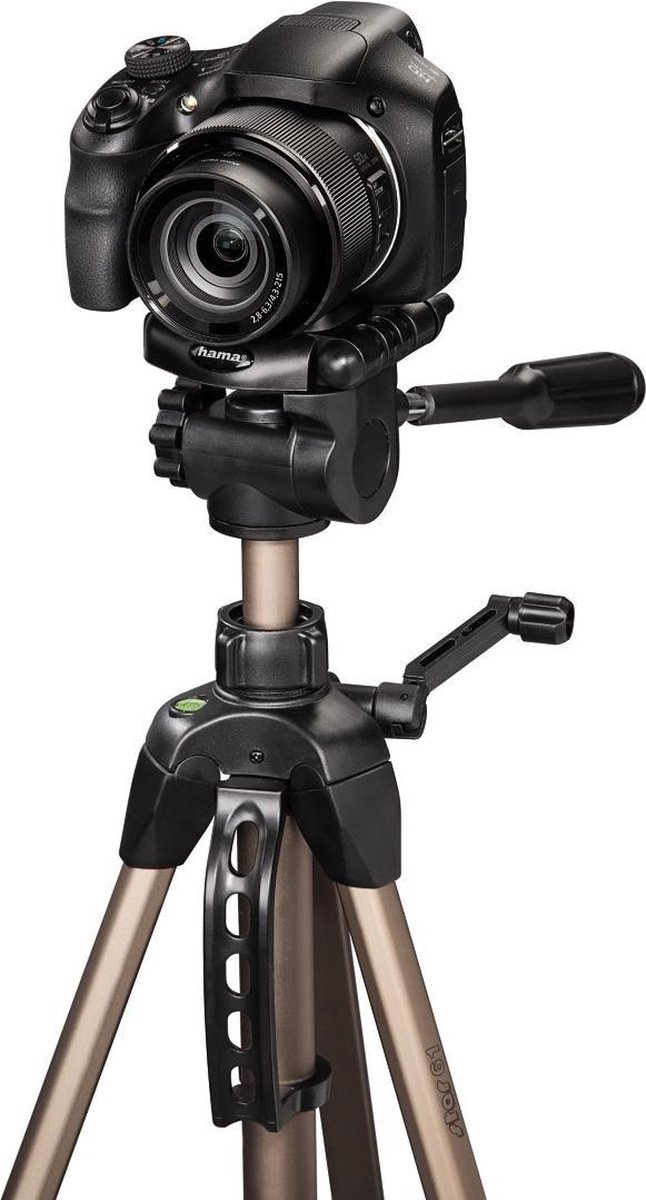 Hama Star 61 - Camerastatief - 60 tot 153 cm - Champagne