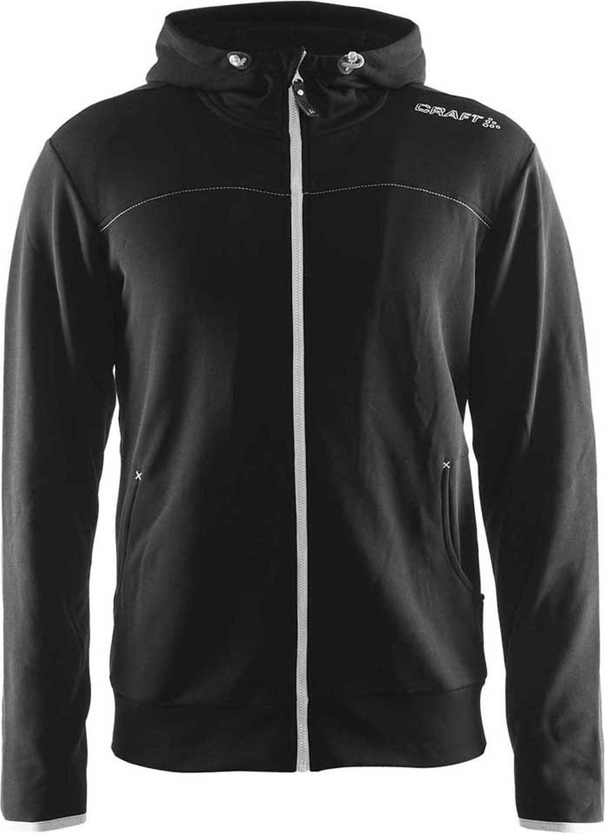 Jas, Fleece, Sweatshirt, Capuchon