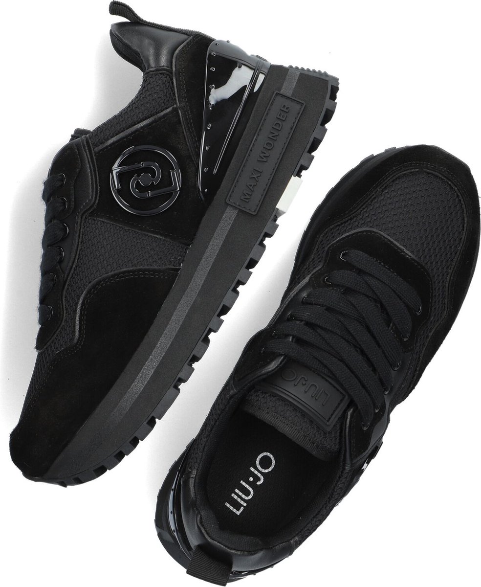 Liu Jo - Maat 39 - Maxi Wonder 52 Lage sneakers - Dames - Zwart