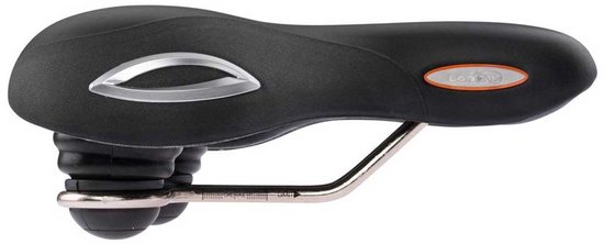 Selle Royal zadel Lookin Relaxed Stracciatella zwart
