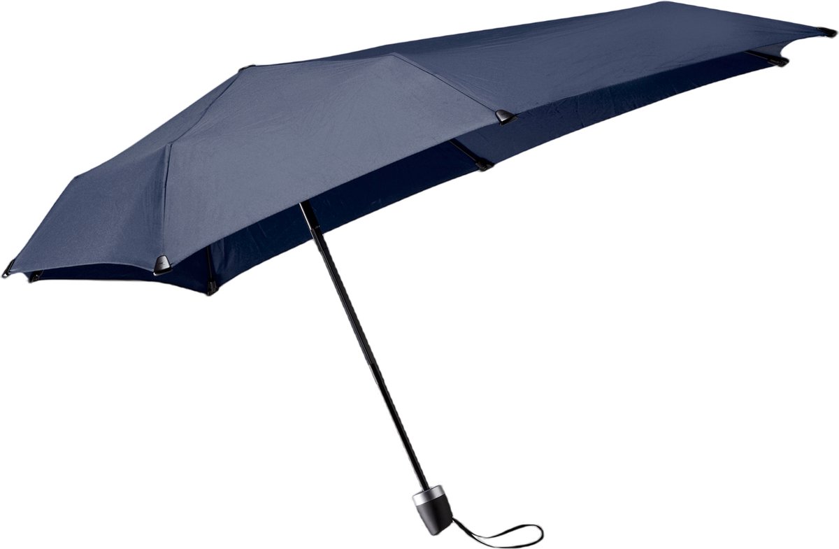 paraplu, zonnescherm, handvat, navulbaar, donkerblauw