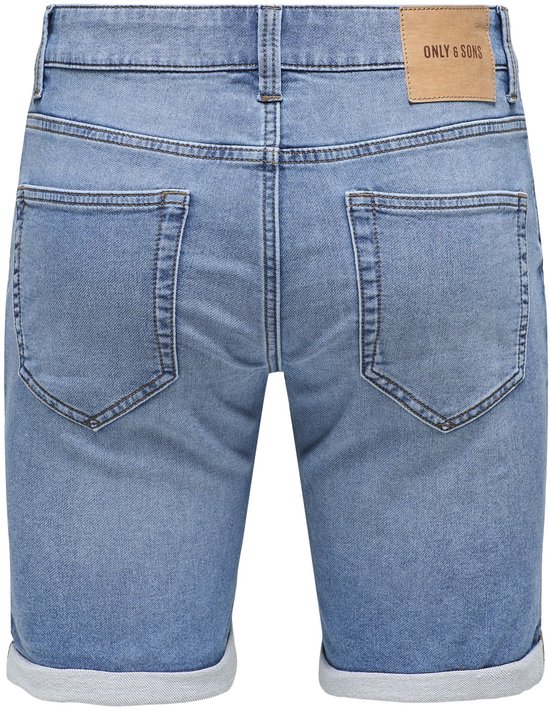 jnjeans, shorts, denim, back pockets, rolled cuffs