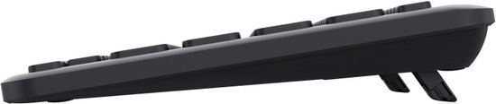 Trust Lyra - Draadloos Toetsenbord - Multi connect - Oplaadbaar - Azerty BE - Zwart