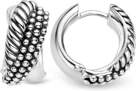 Ti Sento oorringen 7692SB - Zilver