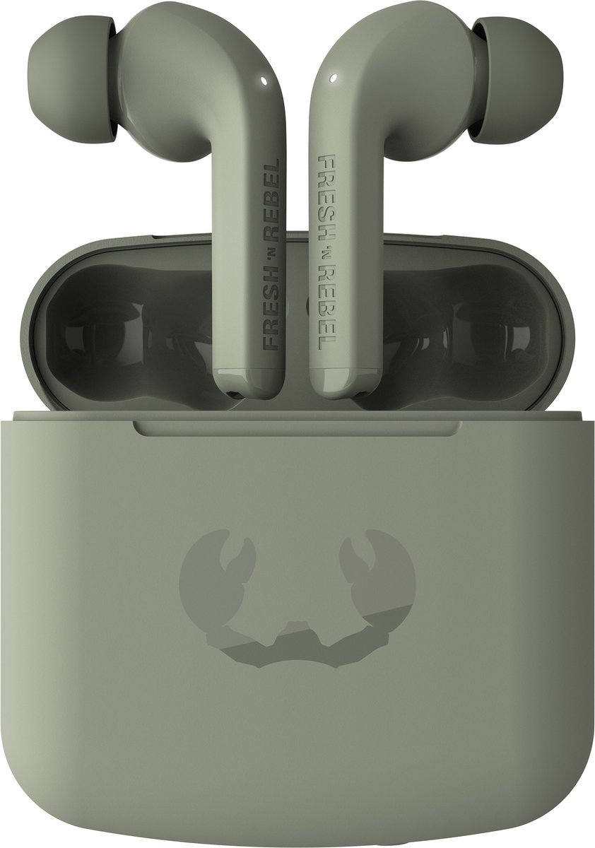 Fresh 'n Rebel Twins 1 Tip - Oordopjes draadloos - True Wireless - In-ear - Dried Green