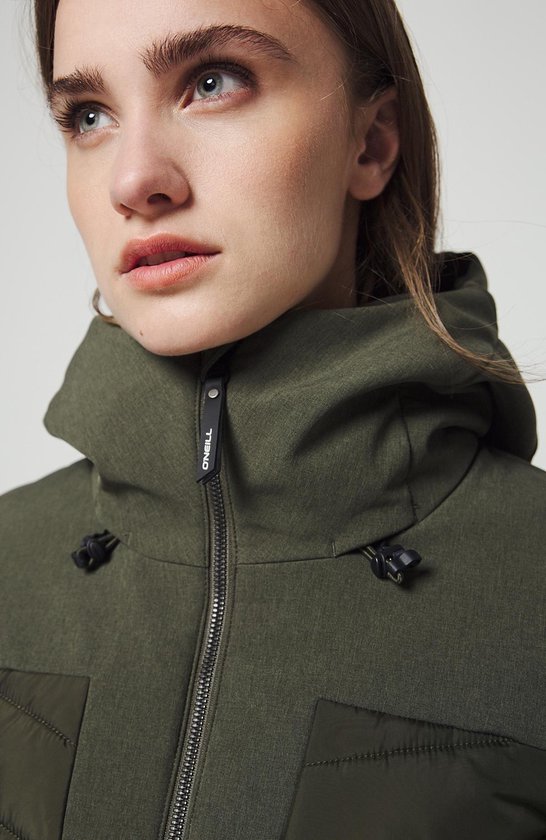 O'Neill Baffle Igneous Jacket Dames Ski jas - Maat XS - Forest Night