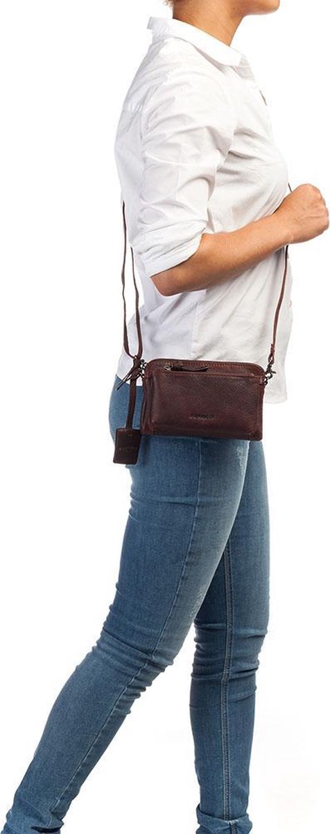 BURKELY Antique Avery Mini Bag Crossbodytas - Bruin