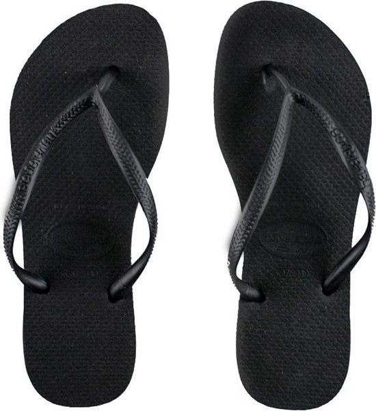 Havaianas Slim Dames Slippers - Maat 41/42 - black