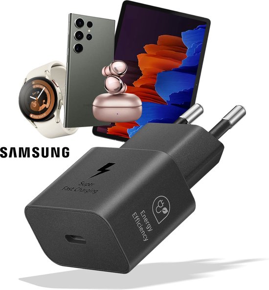 smartphone, charger, earbuds, watch, tablet