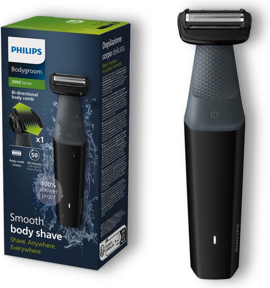 Philips series 3000 BG3017/01 - Bodygroomer voor mannen - Zwart