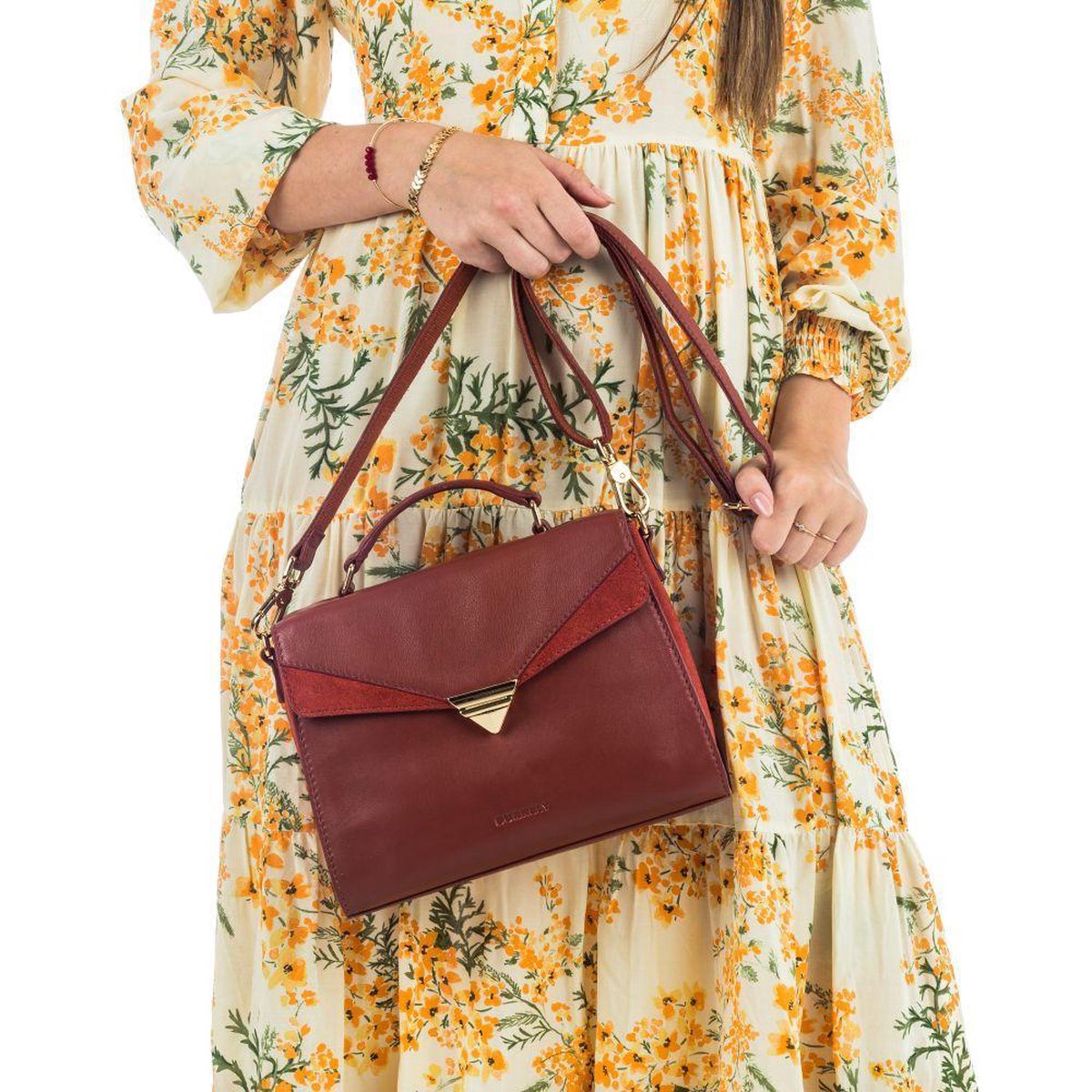BURKELY Secret Sage Citybag Crossbodytas - Rood