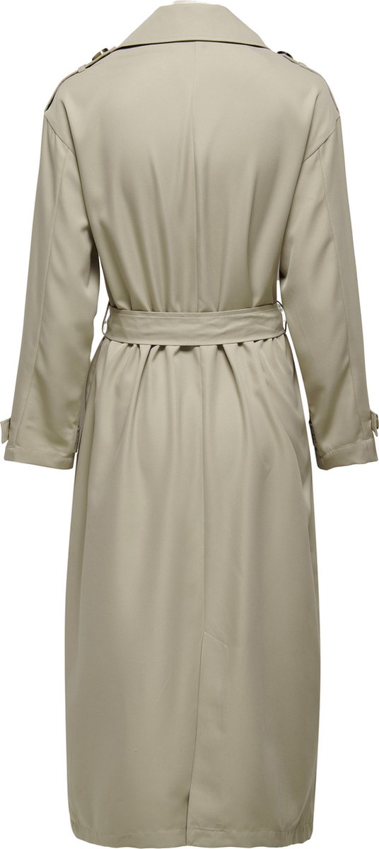 ONLY - Maat M - ONLLINE X-LONG TRENCHCOAT CC OTW Dames Jas