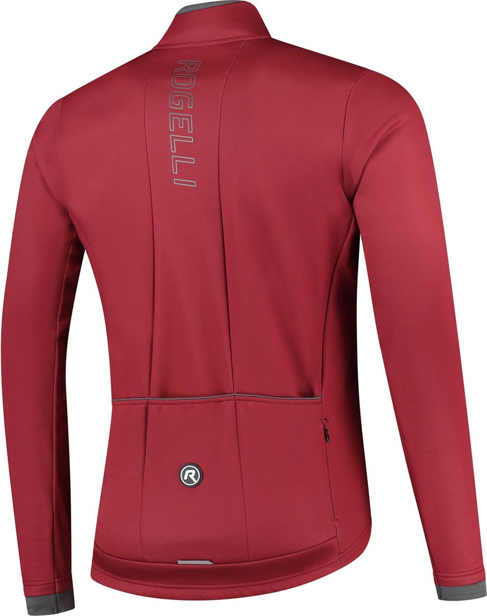 Rogelli -maat 3XL - Essential Fietsjack - Heren - Winterjack - Bordeaux