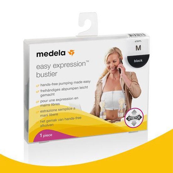 Medela  - Maat M - Easy Expression Bustier - Zwart