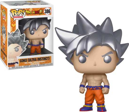 Funko Pop! #386 Dragonball Super - Goku (Ultra Instinct Form)