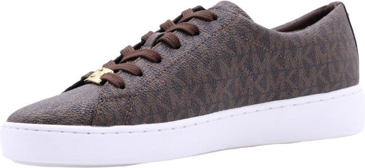 Michael Kors - maat 38 Keaton Lace Up Dames Sneakers - Brown