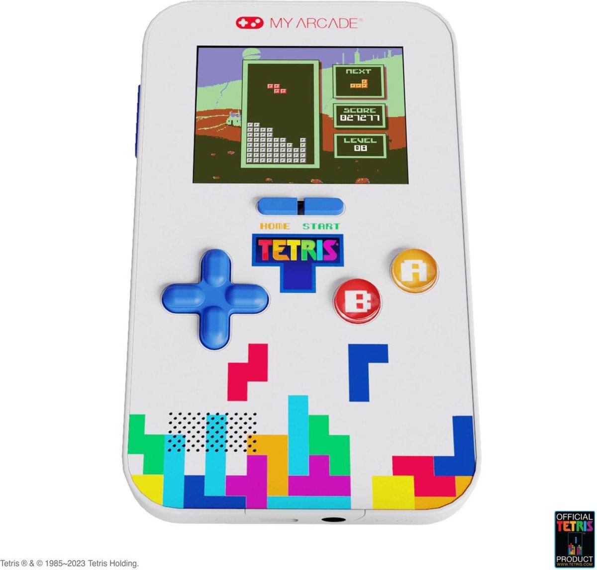 handheld, gaming, Tetris, kleurig, knoppen