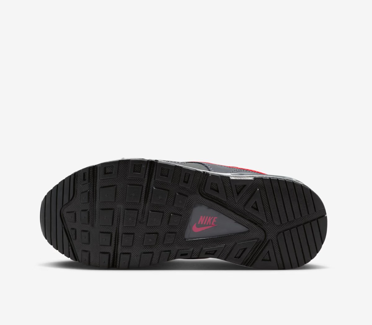 sneaker, athletic, zwarte zool, rubberensoutheel, Nike-logo