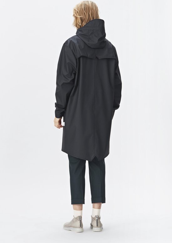 Rains Long Jacket Regenjas Unisex - Maat S/M