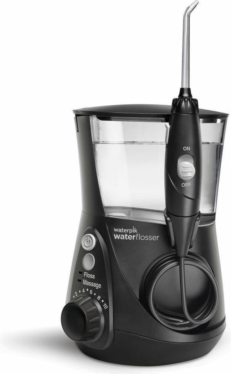 Flosser - Waterpik WP-662 - Flosapparaat - Zwart