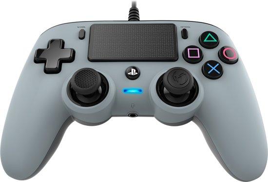 Nacon PS4 Official Licensed Wired Compact Controller Grijs