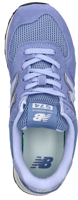 sneaker, sportschoen, lila, mesh, veters