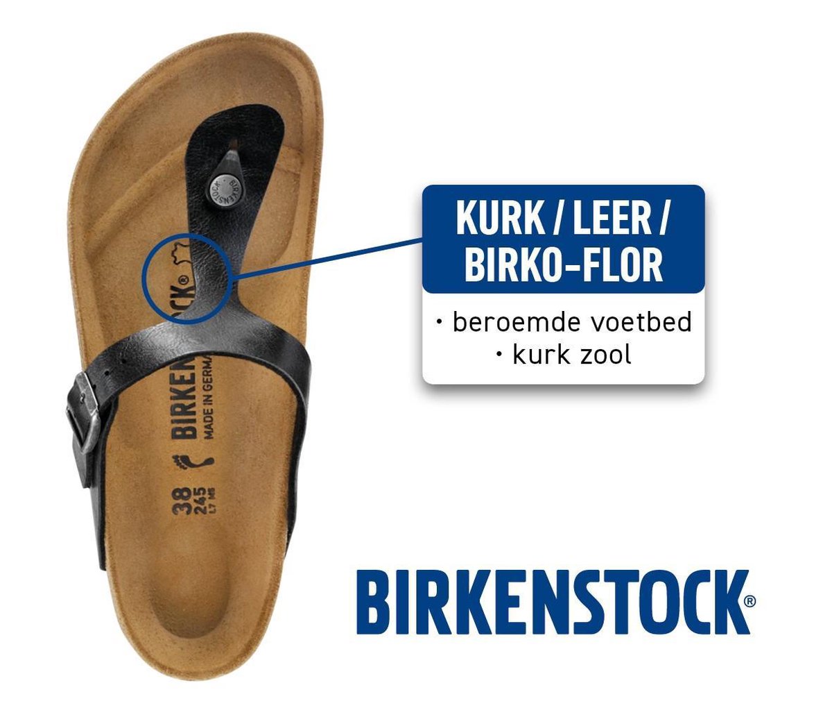 Birkenstock - maat 39- Kairo Meisjes Sandalen Regular Oiled Leather - Tabacco Brown
