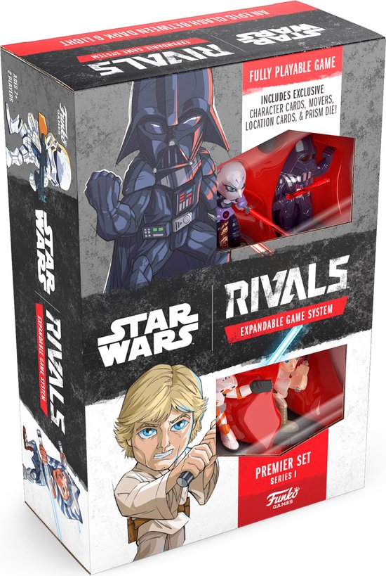 Funko Games Star Wars Rivals - Premier Set - Kaartspel - Uitbreidbaar spel - Verzamel alle 30 person