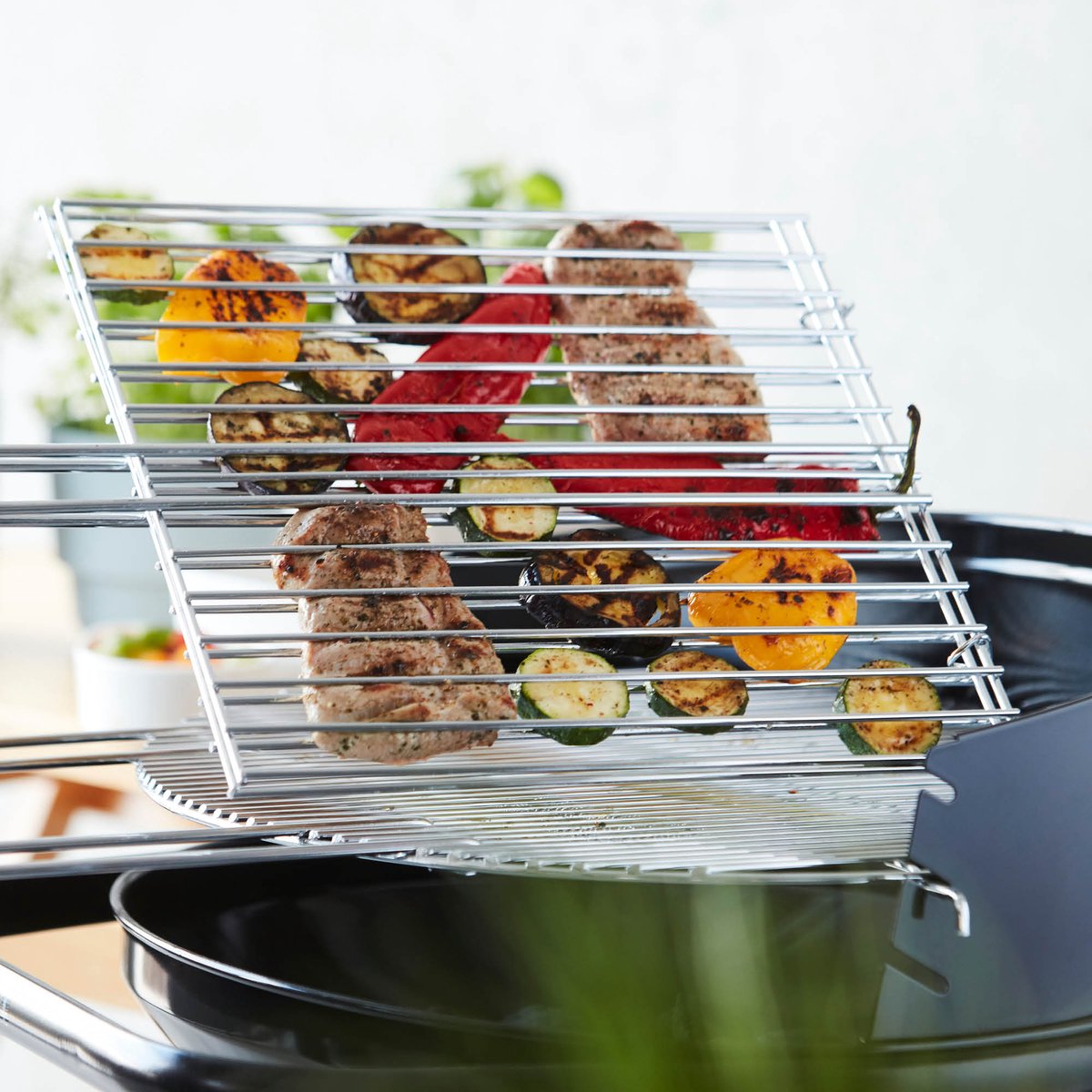 Barbecook Braadrooster - BBQ Rooster - Dubbel Rechthoekig Rooster - 36 x 34 cm