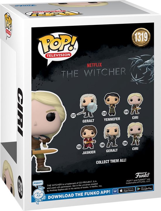 Funko Pop #1319 Netflix The Witcher (2019) - Ciri Training