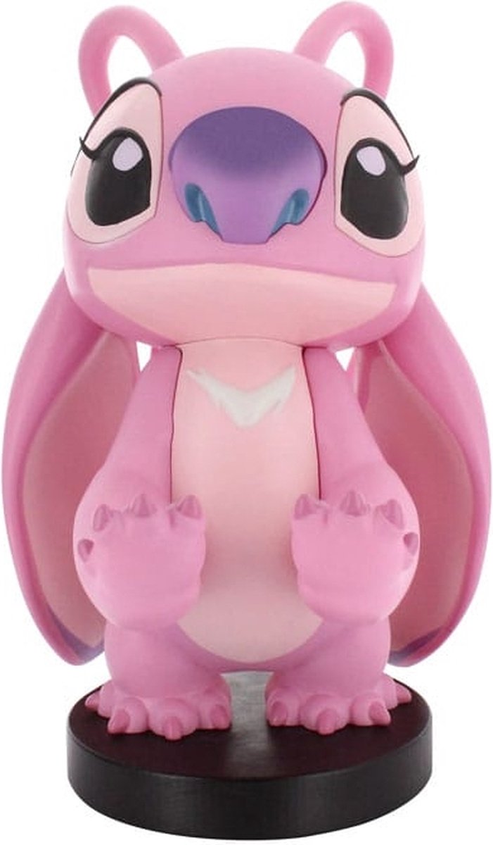 pluche, stichtkind, roze, figuur, standaard