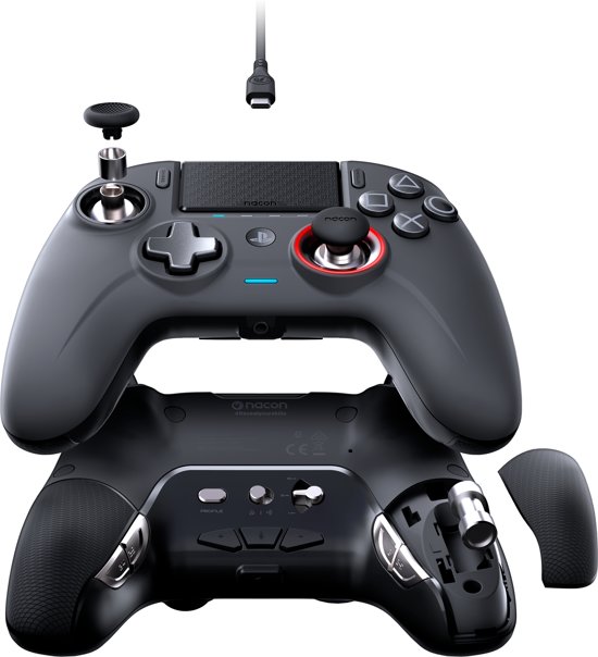Nacon Revolution Unlimited Pro - Official Licensed PS4 Controller - Zwart