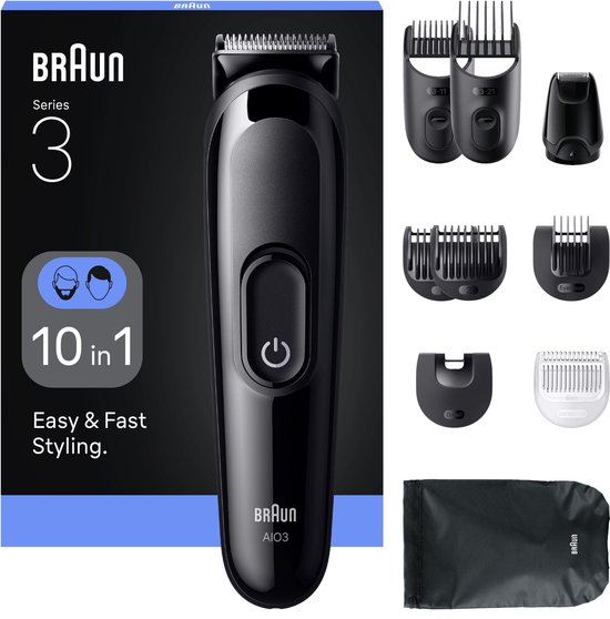dgmoutlet-nl-Braun-All-in-One-Series-3-AIO3560-Style-Kit-Baardtrimmer-en-Tondeuse-in-1-aanbieding-sale-korting-1 Lemmet, Scheermes, Wapen