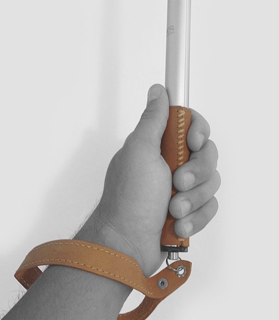 Xsories Big U-shot Deluxe Leather - Bruin (95 cm)