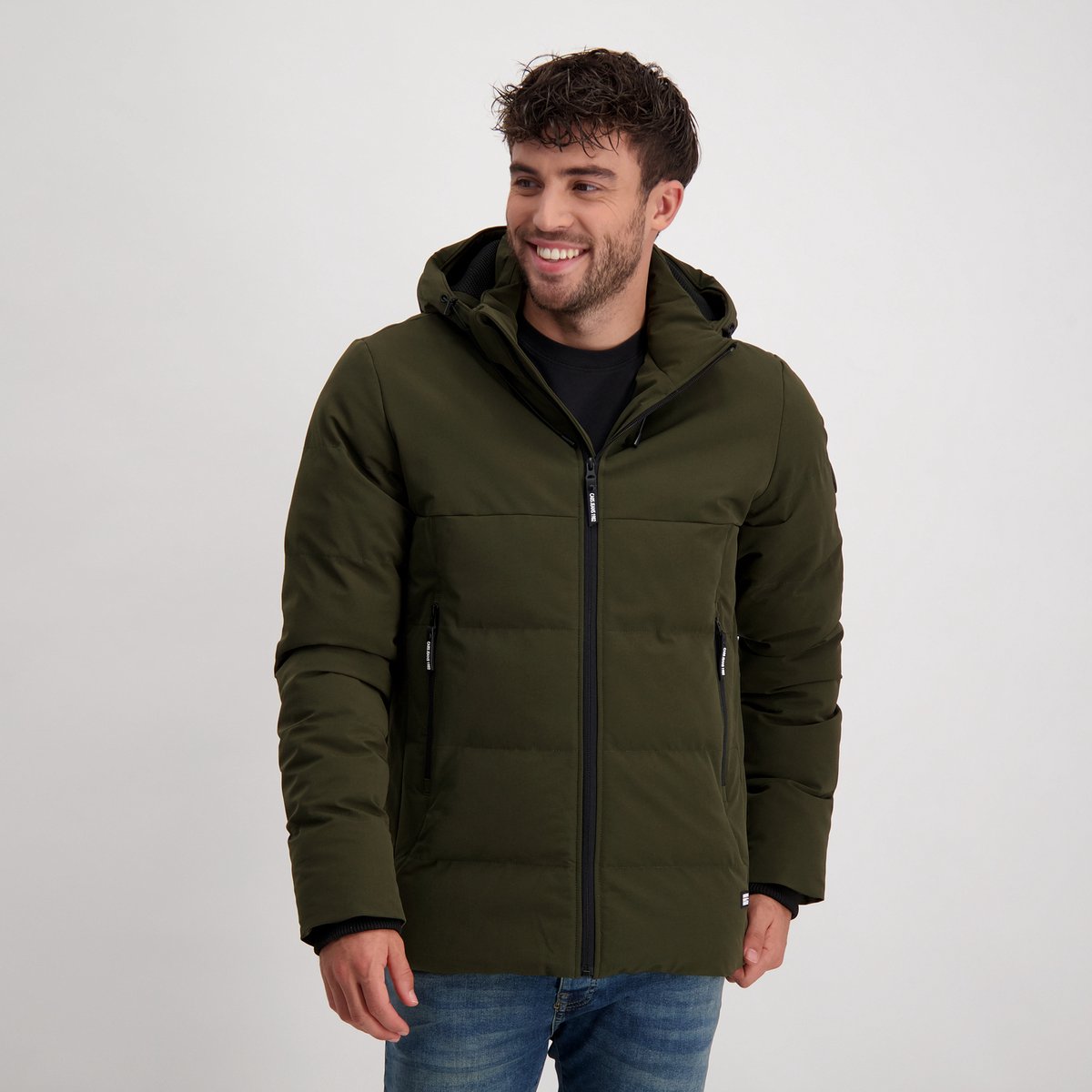 Kleding, Jas, Fleece, Capuchon