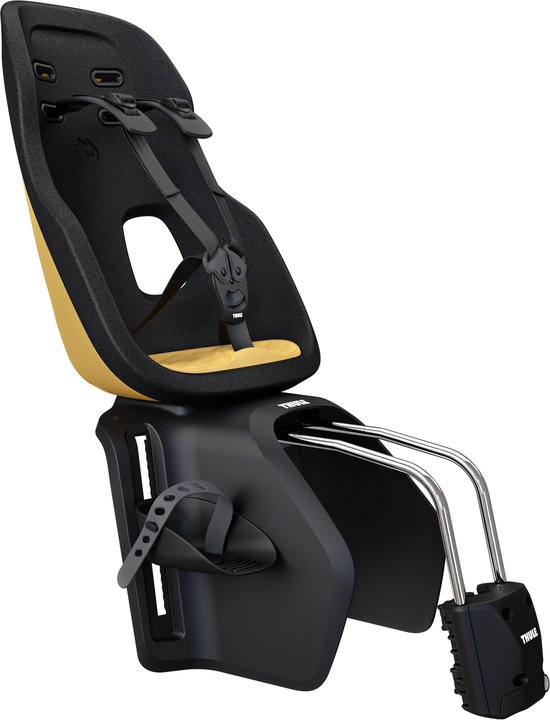 Thule Yepp Nexxt 2 Maxi – fietsstoeltje - achterzitje - Frame montage - Burnished yellow