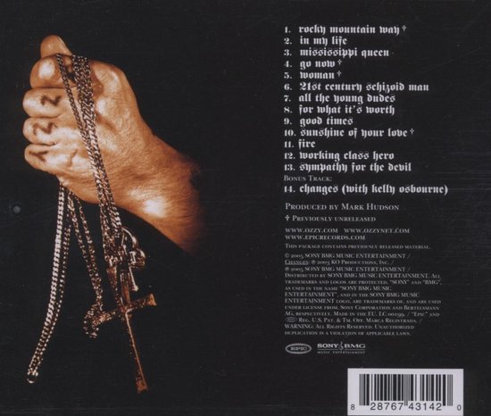 Ozzy Osbourne - Under Cover cd