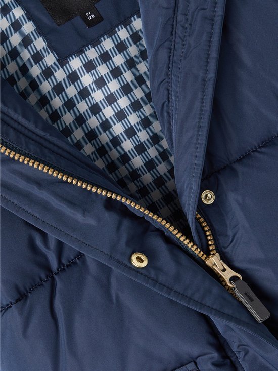 NAME IT Maat 140  NKFMUSO LONG PUFFER JACKET CAMP Meisjes Jas