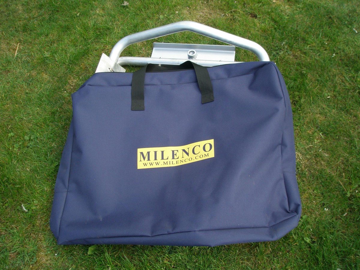 Milenco Aluminium Leveller - voor caravan & camper - 1000 kg per wiel - zilver