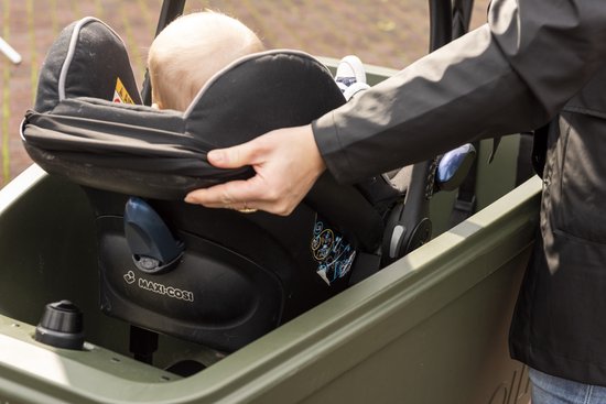 autostoel, kinderzitje, babyzitje, stoelrug, grijs/zwart