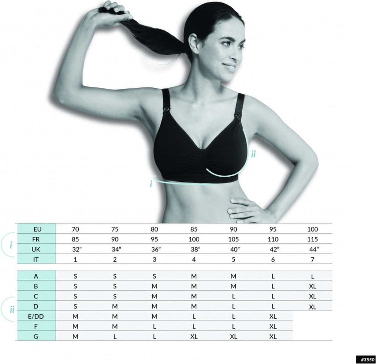 Perceel, BH, Metingen, Persoon, Vrouw