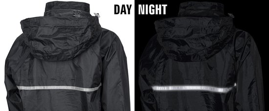 Ralka Regenpak - Kinderen - Unisex - Zwart