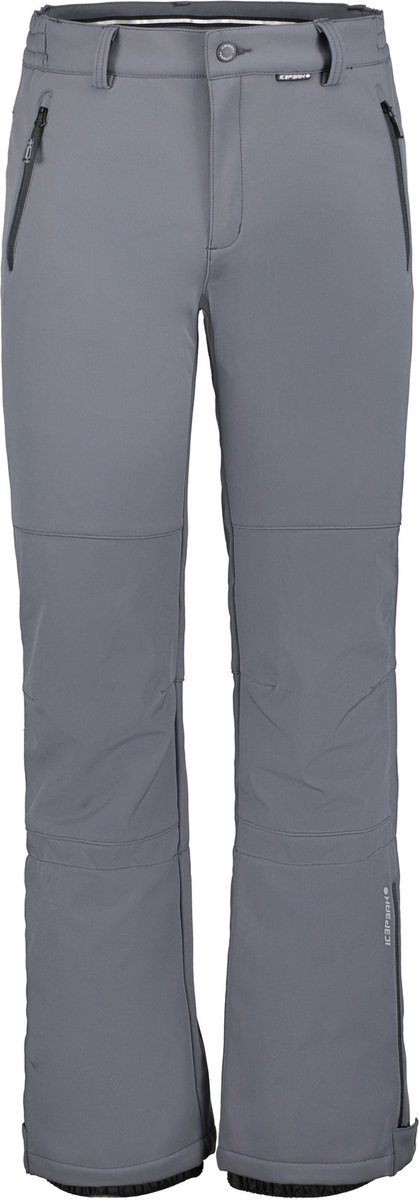 ICEPEAK - Maat 58 - FRANKFURT Softshell broek - Antraciet
