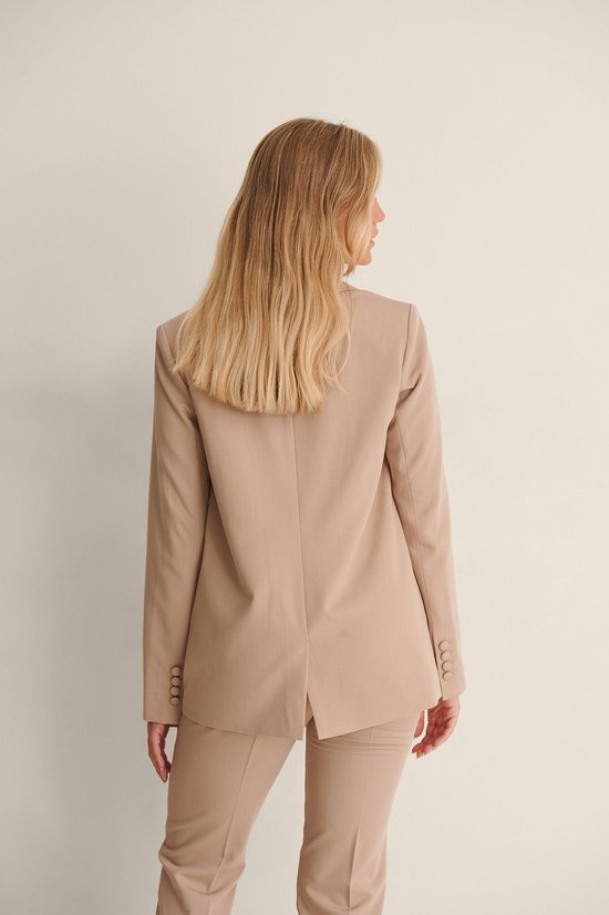 na-kd - Maat EU 38 - Basic Oversize Dames Blazer