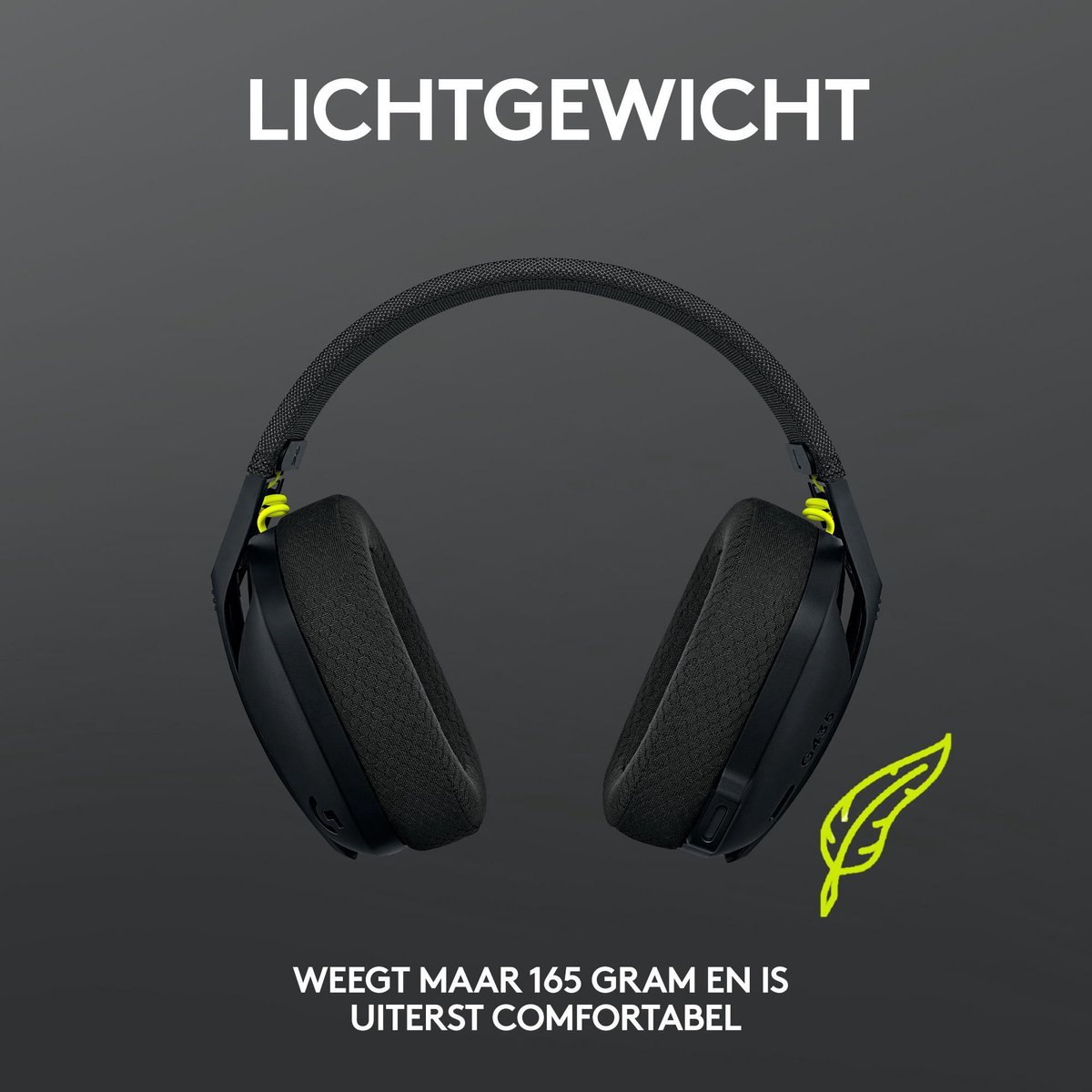 dgmoutlet-nl-Logitech-G435-LIGHTSPEED-en-Bluetooth-draadloze-gaming-headset-Zwart-567765 Logitech G435 - LIGHTSPEED en Bluetooth draadloze gaming headset - Zwart