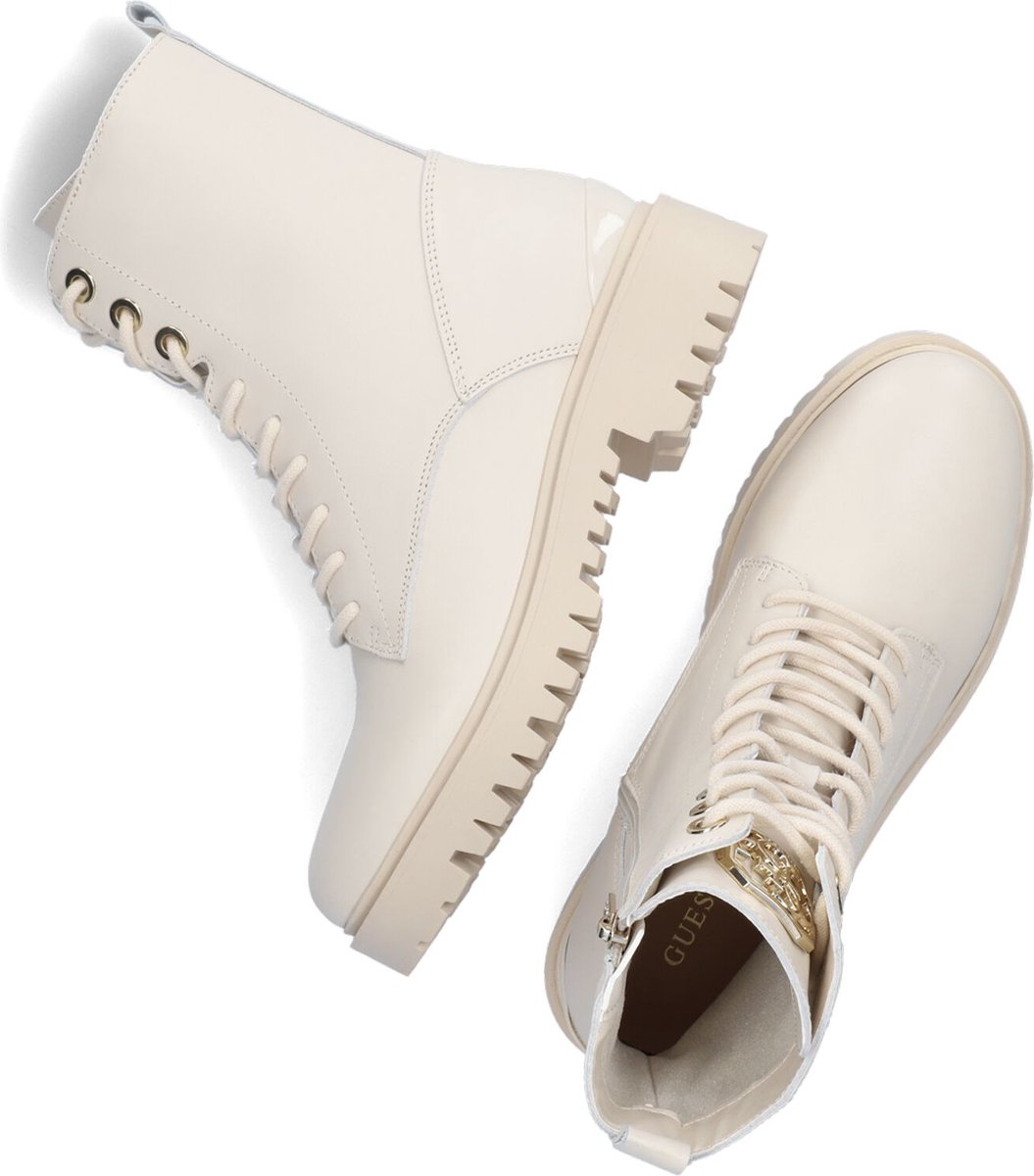 Guess - Maat 40 - dames veterboot - Off White