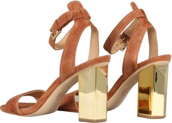 Michael Kors Petra Ankle Strap Dames Sandalen - Luggage - Maat 38