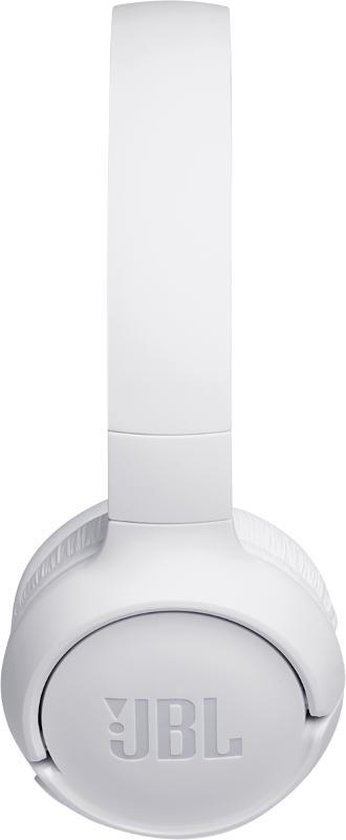JBL T500BT Wit - Draadloze on-ear koptelefoon
