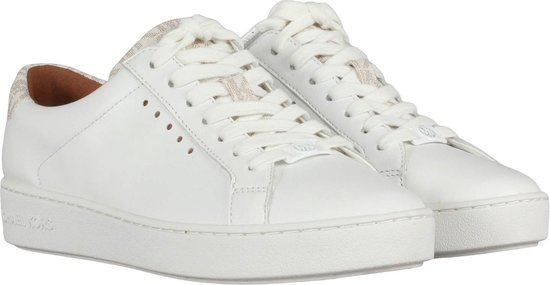 Michael Kors Irving Lace Up - 40 - Dames Sneakers - Wit/Beige